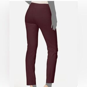 Alfani Women's Deep Burgundy Trousers